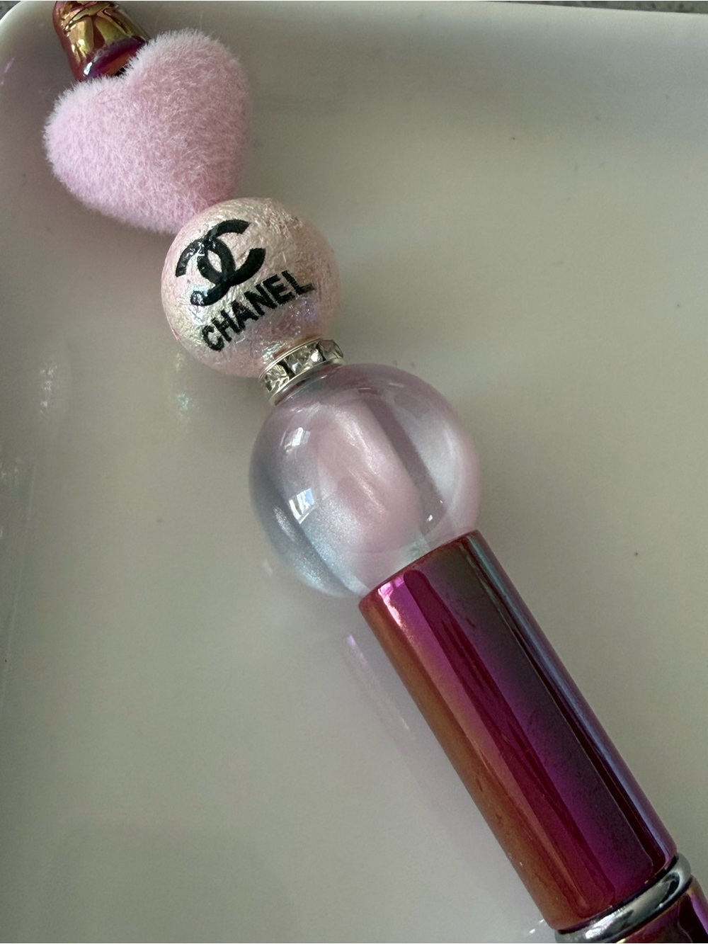 Handmade beaded pen
